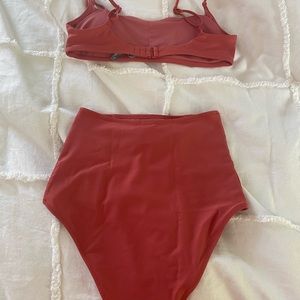 Aerie High Waisted Bikini Set